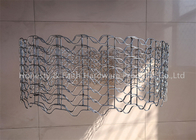 8 Line Wires 2mm Welded Wire Mesh Untuk Lapisan Berat Beton Tahan Karat