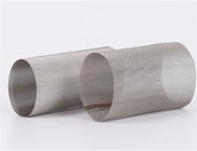 Diameter bulat 300mm panjang Filter Cairan Stainless Steel Wire Mesh tabung