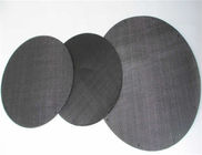 Ketebalan 250mm diameter 2mm Lembar Filter Bulat Stainless Steel Dipoles
