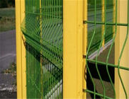 Lubang persegi panjang PVC Dilapisi Holland Wire Mesh Pagar