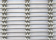 Kain Tenun Stainless Steel Arsitektur 2mm Wire Mesh Curtain