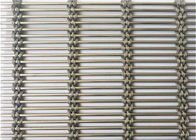 Kain Tenun Stainless Steel Arsitektur 2mm Wire Mesh Curtain