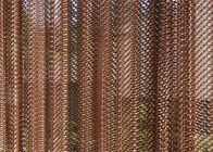 Shower Arsitektur 1.0mm Dia Dekoratif Metal Wire Mesh Curtain