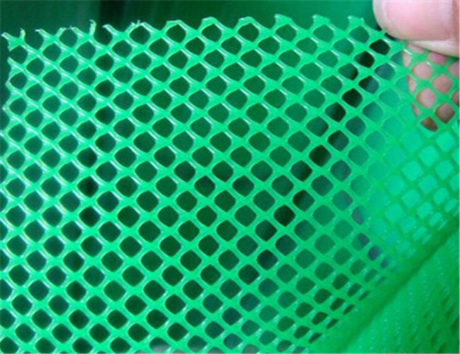 Hexagonal hole HDPE Green Plastic Garden Mesh Untuk penggunaan perlindungan rumput