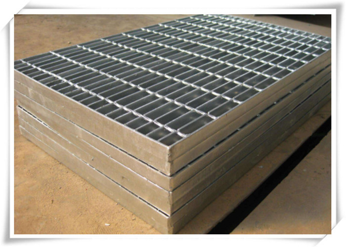 Kekuatan Tinggi Anti Korosi Galvanis Platform Steel Bar Grating