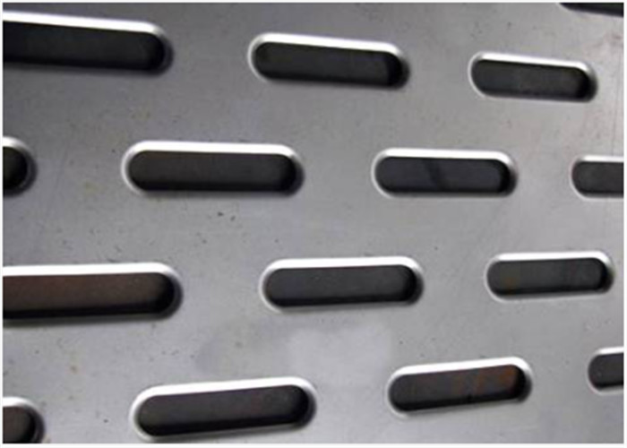 Lubang Slot Balkon Panel Aluminium Berlubang Cairan Dan Filtrasi Padatan