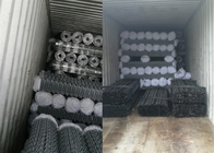 Tahan lama 2.5mm Chain Link Wire Mesh Fence Hot Dipped Galvanized For Animal Enclosure