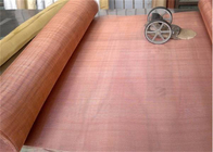 100 200 300 Mesh Ultra Fine Woven Copper Wire Mesh Cloth untuk Distilasi