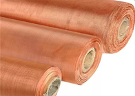 Rf Shielding 99,99% Pure Red Emf Copper Mesh gulungan jaring tembaga halus tidak berkarat