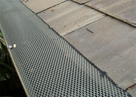 0.8mm 500mm Lebar Roof Leaf Guard Expanded Metal Filter Mesh Anti Clogging