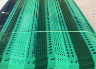 Perforated Metal Mesh Windbreak Panel Untuk Tambang Pabrik Taman ISO9001 CE Bersertifikat