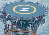 Jaring Pengaman Helideck Kekuatan Tinggi Offshore Platform Pagar 316 Kawat Baja Stainless