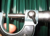 Warna Hijau 2.2mm 2.8mm Pvc Dilapisi Kawat Baja Tahan Karat Untuk Menginstal Binding