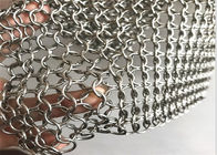 Panjang 10m Fleksibel Arsitektur Stainless Steel Ring Mesh Anti Cut