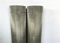 Twill Weave 0.02mm Stainless Steel Woven Wire Mesh Untuk Industri Perminyakan