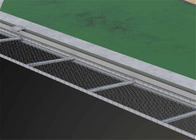 316 Kabel Stainless Steel Helideck Perimeter Net Untuk Heliport Modular