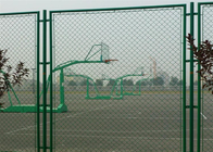 Pagar Keamanan Tautan Rantai Tinggi 2,4m 3m Modern Untuk Lapangan Basket