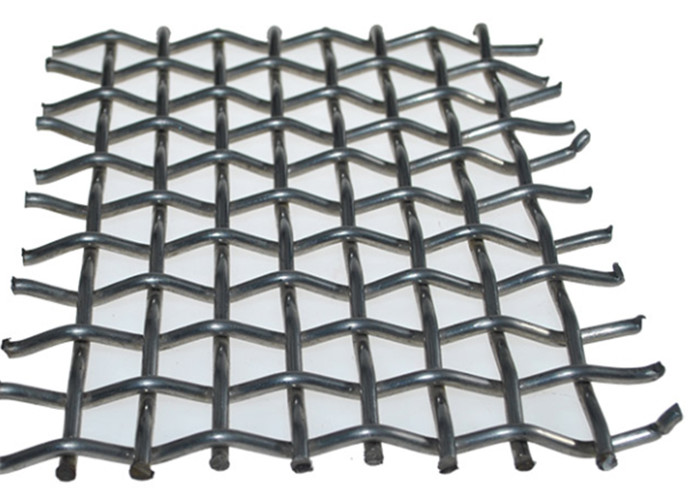 60 # Steel Crimped Wire Mesh Kapasitas Bantalan Tinggi Untuk Filter Industri